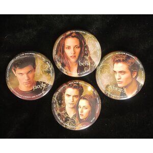 Collectible New Moon Pins, Set of 4 (set #1)